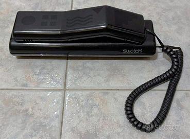 Telefono Swatch Twin Phone Deluxe Nero, anni 80