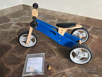 Bici bambino 2 in 1 in legno