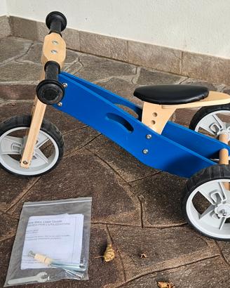 Bici bambino 2 in 1 in legno