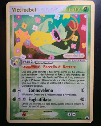Victreebel Stamped LM 13/92 EX La Leggenda di Mew