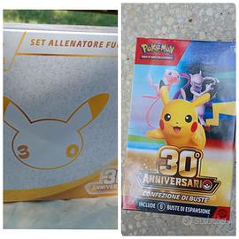 Etb Pokémon 30esimo anniversario + bundle 6 pacche