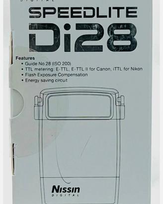 ELE-0008 Flash Nissin SpeedLite Di28 Nikon E-Ttl