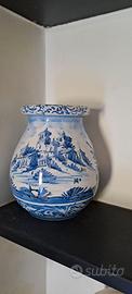 Vaso Albisola ceramica tradizionale ponente ligure