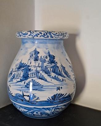 Vaso Albisola ceramica tradizionale ponente ligure