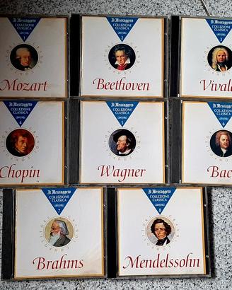 8 cd musica classica messaggero 1995