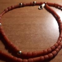 collana corallo con oro18 kr. e orologio