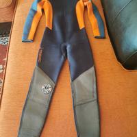 Muta Tribord 3/2 mm - 12 anni - arancione-blu