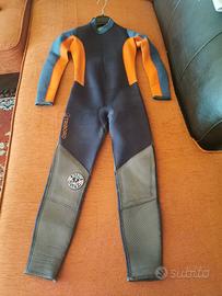 Muta Tribord 3/2 mm - 12 anni - arancione-blu