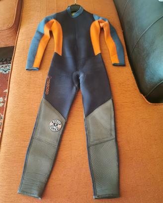 Muta Tribord 3/2 mm - 12 anni - arancione-blu