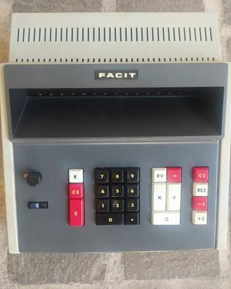 Calcolatrice vintage Facit 1129 anno 1970