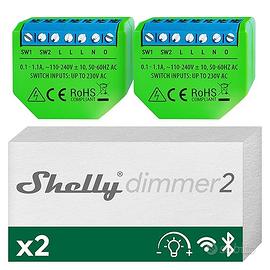 Shelly Dimmer 2, Interruttore Varialuce Senza Fili