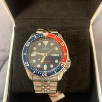 Seiko automatico ghiera pepsi bracciale jubilee