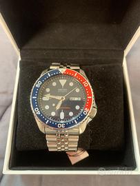 Seiko automatico ghiera pepsi bracciale jubilee