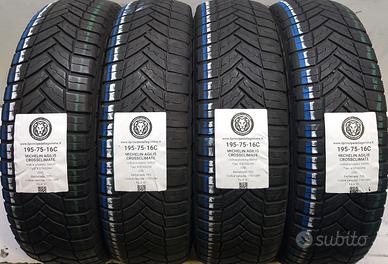 4 GOMME 195 75 16C MICHELIN A64950