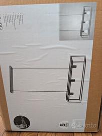 Lampadario pendente metallo nero stile moderno