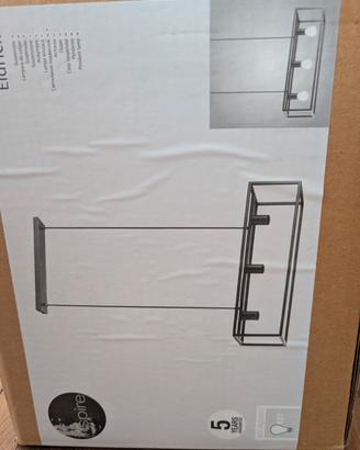 Lampadario pendente metallo nero stile moderno