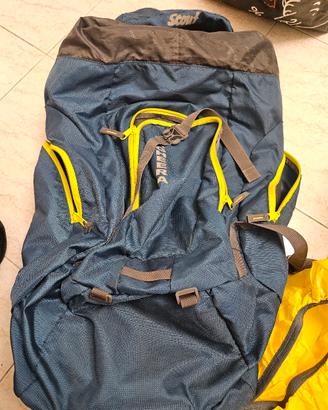 scout zaino ferrino bagheera 60 + saccoletto