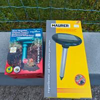 Due repellenti per talpe ad ultrasuoni 