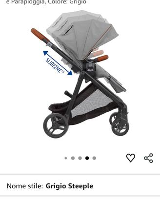 passeggino fronte mamma e fronte strada 