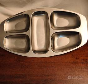 Antipastiera vintage Alfra Alessi modello 2.400