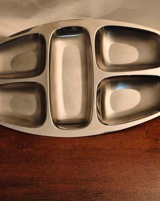 Antipastiera vintage Alfra Alessi modello 2.400