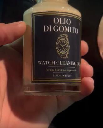 Olio di gomito- Liquido pulizia orologi