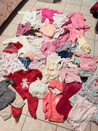 Lotto abbigliamento bimba 6 mesi