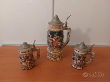 Boccali birra Bavarese