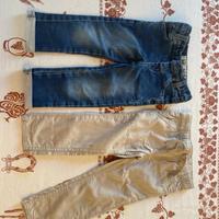 2 pantaloni taglia 30 mesi