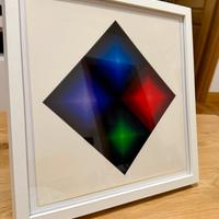 Quadro 1975 Victor Vasarely  serigrafia optical