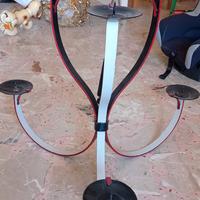 candelabro in ferro battuto 