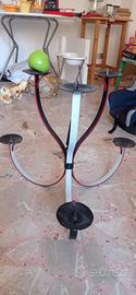 candelabro in ferro battuto 
