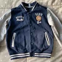 Cardigan Bomber in cotone Idexè Taglia 24 mesi