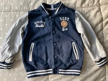 Cardigan Bomber in cotone Idexè Taglia 24 mesi