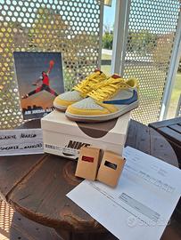 Nike Jordan 1 Low Travis Scoot  Canary Yellow 