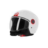 Casco Jet BREZZA ACERBIS BIANCO LUCIDO