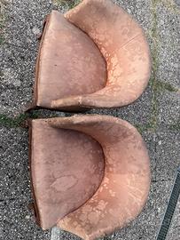 Coppia poltroncine vintage anni 50
