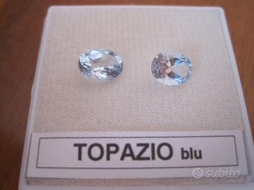 Pietre in topazio Blu