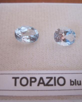 Pietre in topazio Blu