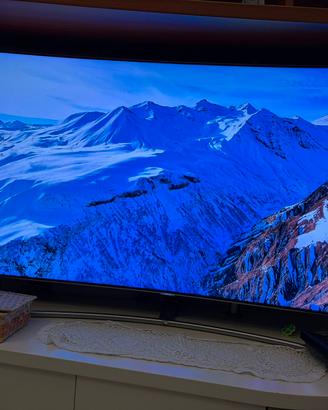 Tv Samsung 55" Q8C QLed Curved