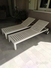 Coppia lettino prendisole Nammaro