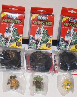 ROBO MONSTERS 3 PERSONAGGI CZAR ORION DOLPHIN