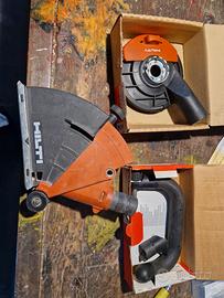 Smerigliatrice Hilti cuffie per polvere