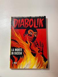 Diabolik n.10 Anno XXV (1986) "La morte in faccia"