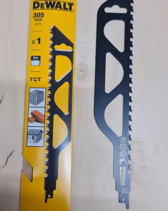 Lama dewalt 305 mm per seghetto a gattuccio NUOVA 