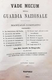 Vade Mecum Della Guardia Nazionale - Vintage Raro