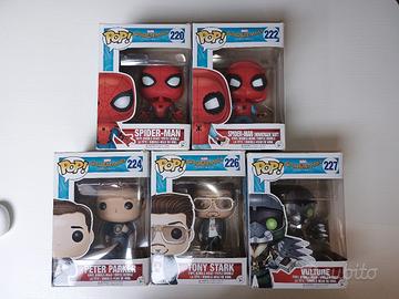 Funko pop set base Spider-man homecoming