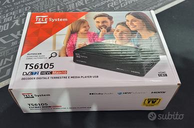 Decoder Digitale Terrestre DVB-T2 Full HD – Nuovo