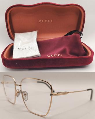 GUCCI~GG1414O occhiale donna NUOVO made Japan  