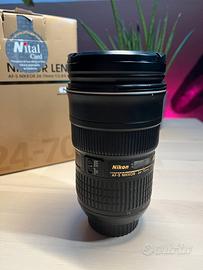 Obbiettivo Nikon 24-70 f2.8 g ED